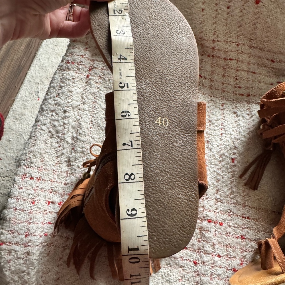 Spell Fringe Sandals 40 vintage unicorn! - Picture 10 of 11